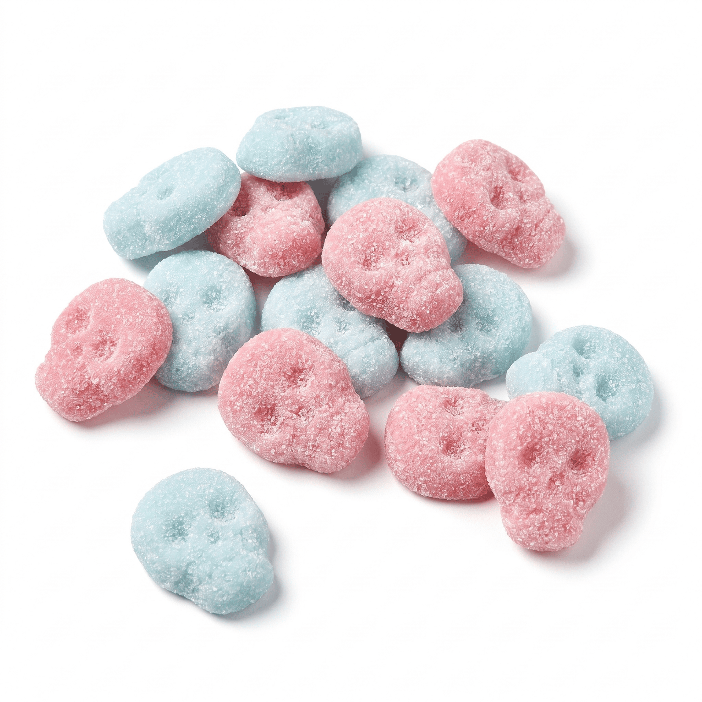Frisia: Vegan Sour Bubblegum Skulls - Candywrap.nl