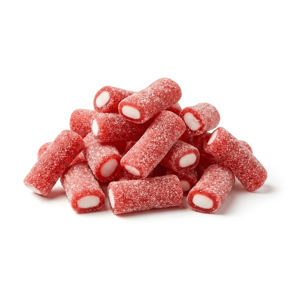 Haribo Balla Balla Red Fizz voordeelzak bruisende rode fruit kauwgum kralen snoep schepsnoep online kopen