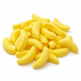 Haribo Bananas 1.5kg voordeelzak zachte gele bananen schuim snoep Duits schepsnoep online kopen