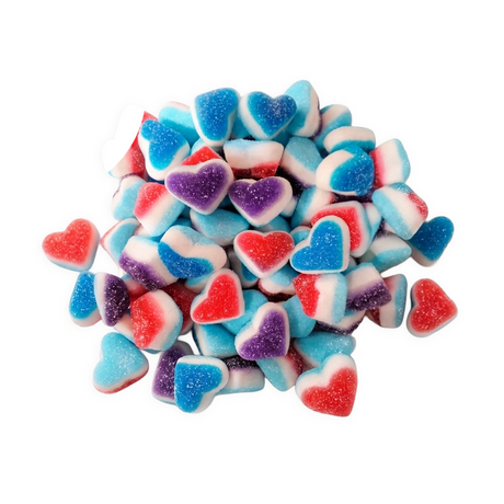 Haribo Love Fizz voordeelzak met bruisende hartjes snoep