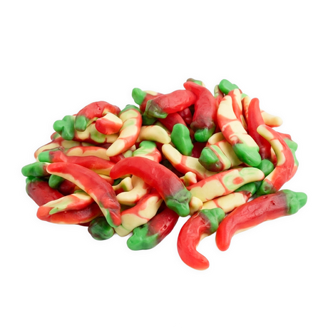 Vidal Chilly Peppers voordeelzak met pittig chili peper snoep