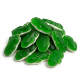 Haribo Kikkers voordeelzak chewy groene marshmallow kikkers snoep met perziksmaak schepsnoep online kopen