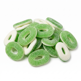 Trolli appelringen groene appel snoep voordeelzak 1 kilo