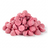 Vidal Filled Wild Berries, roze gesuikerde bosaardbei gummies met vulling