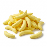 Schuttelaar Banaanschuim, gele schuimbananen