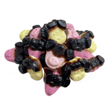 Katja Farm Mix voordeelzak met vegan boerderij snoep, zachte fruit gums en drop, glutenvrij
