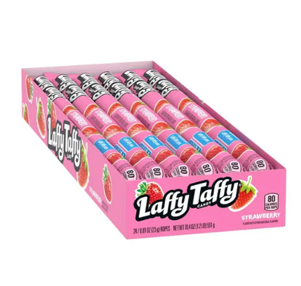 Laffy Taffy Strawberry Bulk Value Box (24 - pack) - Candywrap.nl