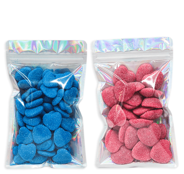 Light Sour Jelly Filled Hearts Bundle - Candywrap.nl