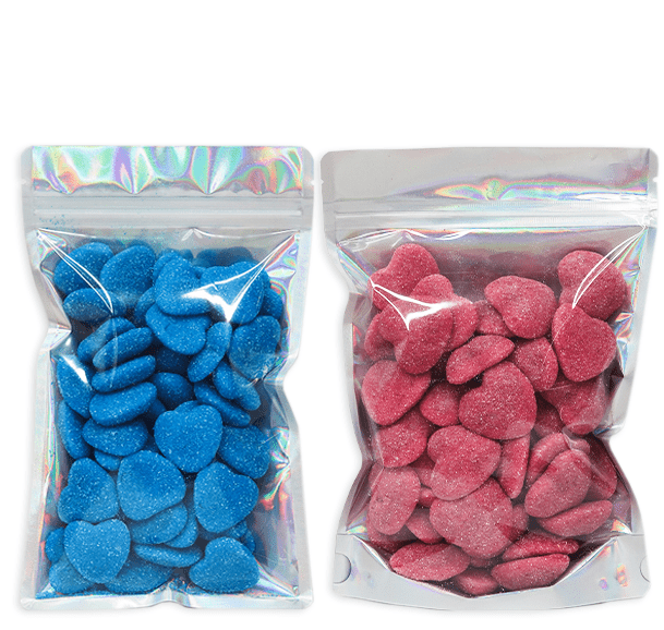 Light Sour Jelly Filled Hearts Bundle - Candywrap.nl