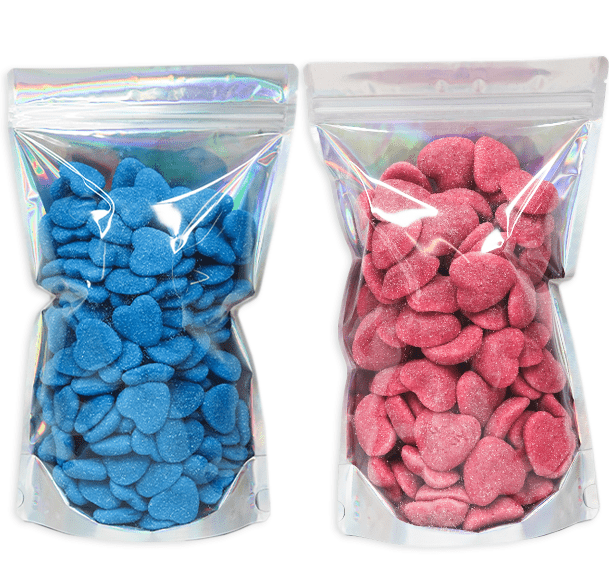 Light Sour Jelly Filled Hearts Bundle - Candywrap.nl