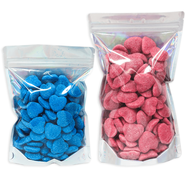 Light Sour Jelly Filled Hearts Bundle - Candywrap.nl