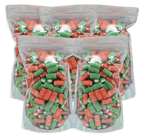 Light Sour Strapple Bites - Candywrap.nl