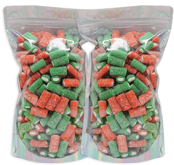 Light Sour Strapple Bites - Candywrap.nl
