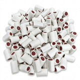Lollywood: Aardbeistaafjes Wit - Candywrap.nl
