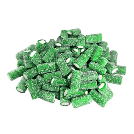 Lollywood Sour Apple Bites voordeelzak met zure chewy appel snoepjes en frisse zoetzure smaak