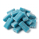 Lollywood: Zure Framboos Bricks - Candywrap.nl