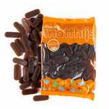 Salmiak drop repen Matthijs 1 kilo chewy zoute drop glutenvrij voordeelzak schepsnoep online