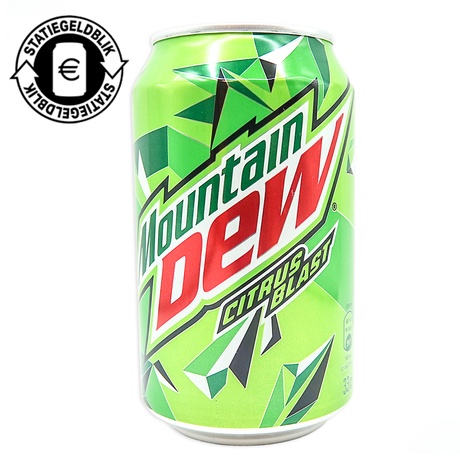 Mountain Dew Citrus Blast (330ml) - Candywrap.nl