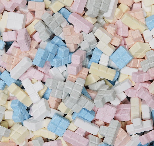 Retro Pixels - Candywrap.nl