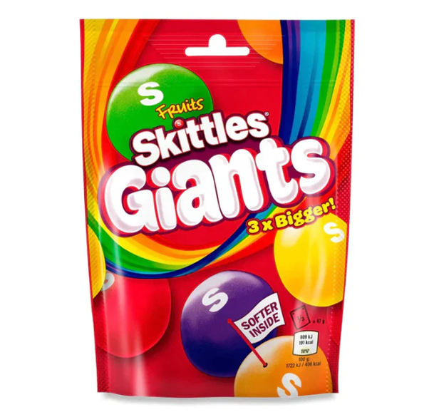 Skittles Fruits Giants Bulk Value Box (15 - pack) - Candywrap.nl
