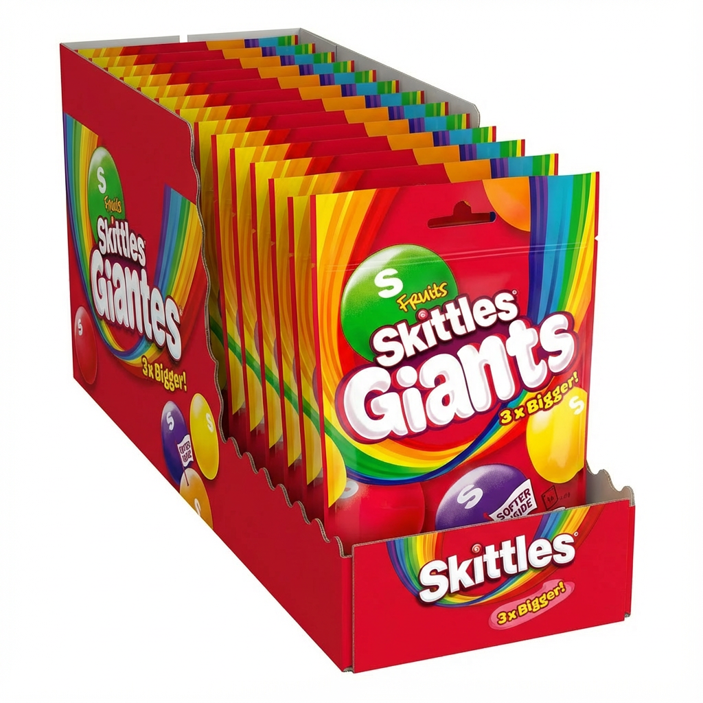 Skittles Fruits Giants Bulk Value Box (15 - pack) - Candywrap.nl