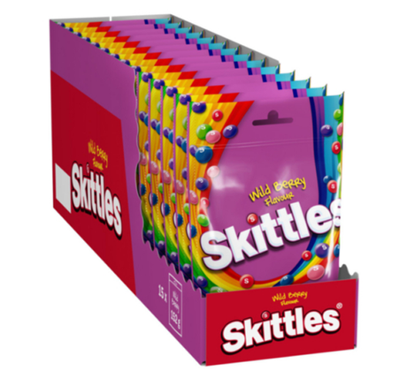 Skittles Wild Berry Bulk Value Box (15 - pack) - Candywrap.nl