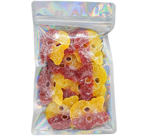 Sour Bubs Raspberry Lemon Skulls - Candywrap.nl