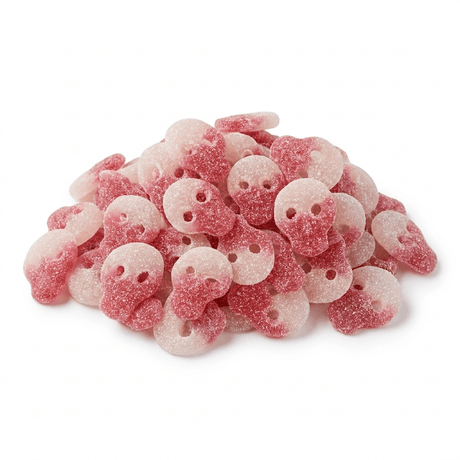 Sour Dragonfruit Skulls - Candywrap.nl
