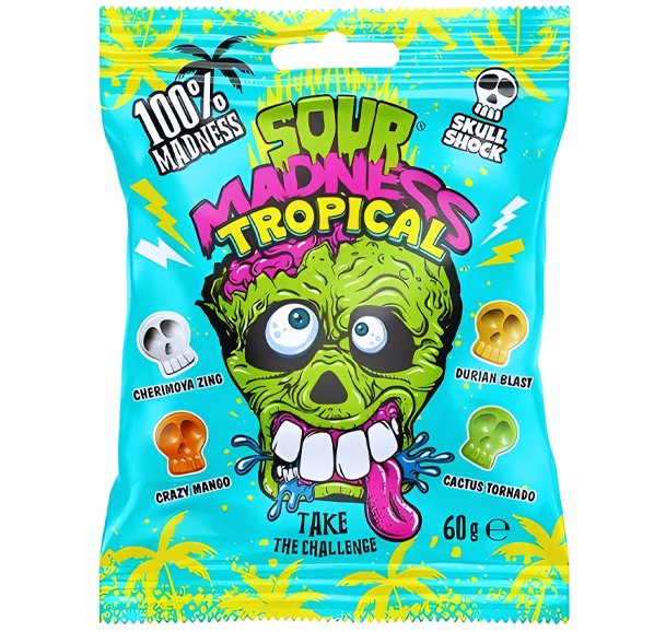 Sour Madness Tropical - Candywrap.nl