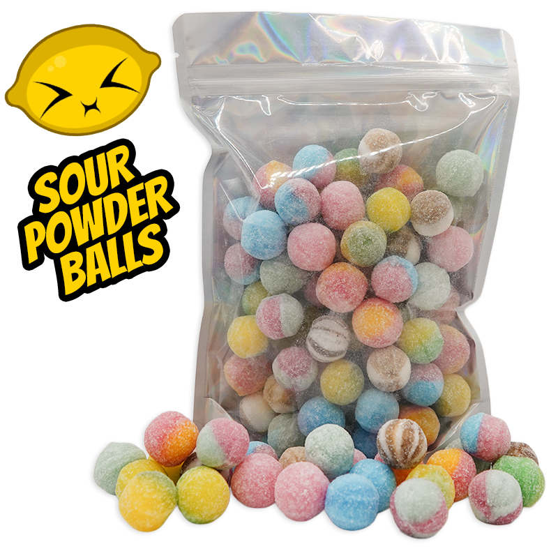 Sour Powder Balls - Candywrap.nl