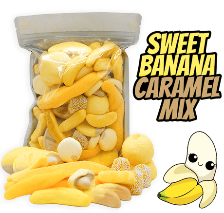 Sweet Banana Caramel Mix - Candywrap.nl