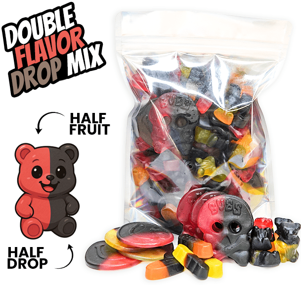 Sweet Double Flavor Drop Mix - Candywrap.nl
