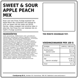 Sweet & Sour Apple Peach Mix - Candywrap.nl