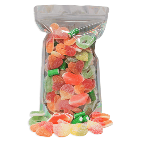 Sweet & Sour Apple Peach Mix - Candywrap.nl