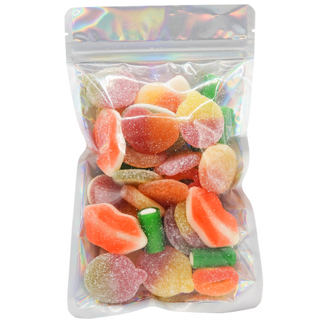 Sweet & Sour Apple Peach Mix - Candywrap.nl
