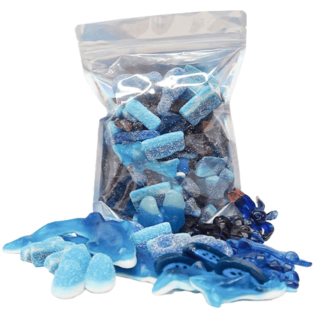 Sweet & Sour Blue Mix - Candywrap.nl