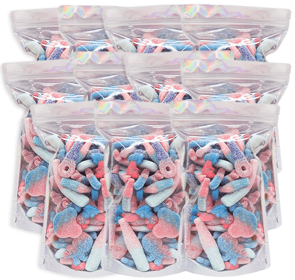 Sweet & Sour Bubbilicious Mix - Candywrap.nl