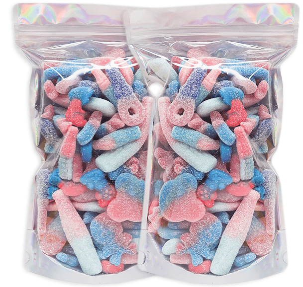 Sweet & Sour Bubbilicious Mix - Candywrap.nl
