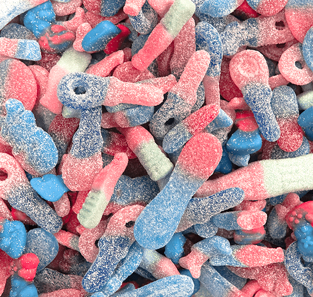 Sweet & Sour Bubbilicious Mix - Candywrap.nl