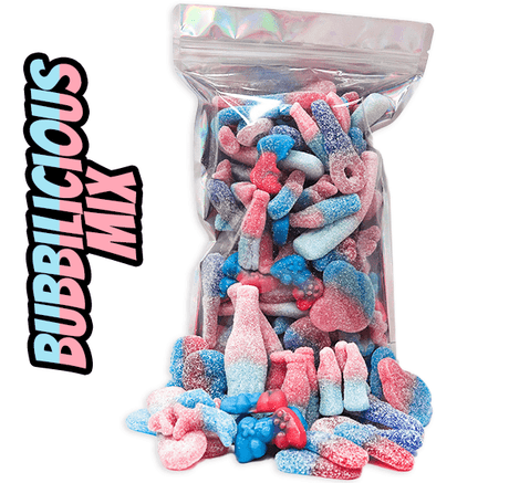 Sweet & Sour Bubbilicious Mix - Candywrap.nl