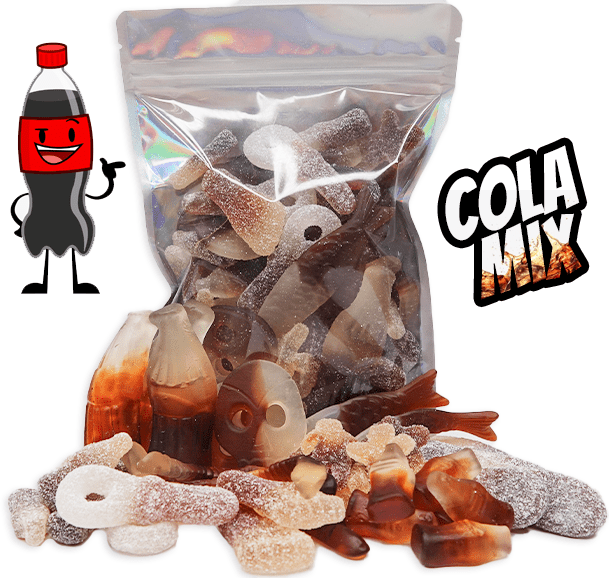 Small Cola Mix Cola Mix - Cola Snoepmix - Candywrap.nl