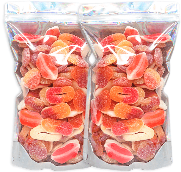 Sweet & Sour Peach Mix - Candywrap.nl