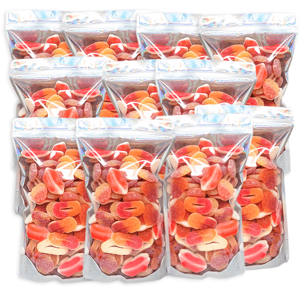 Sweet & Sour Peach Mix - Candywrap.nl