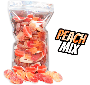 Sweet & Sour Peach Mix - Candywrap.nl