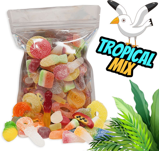 Sweet & Sour Tropical Mix - Candywrap.nl
