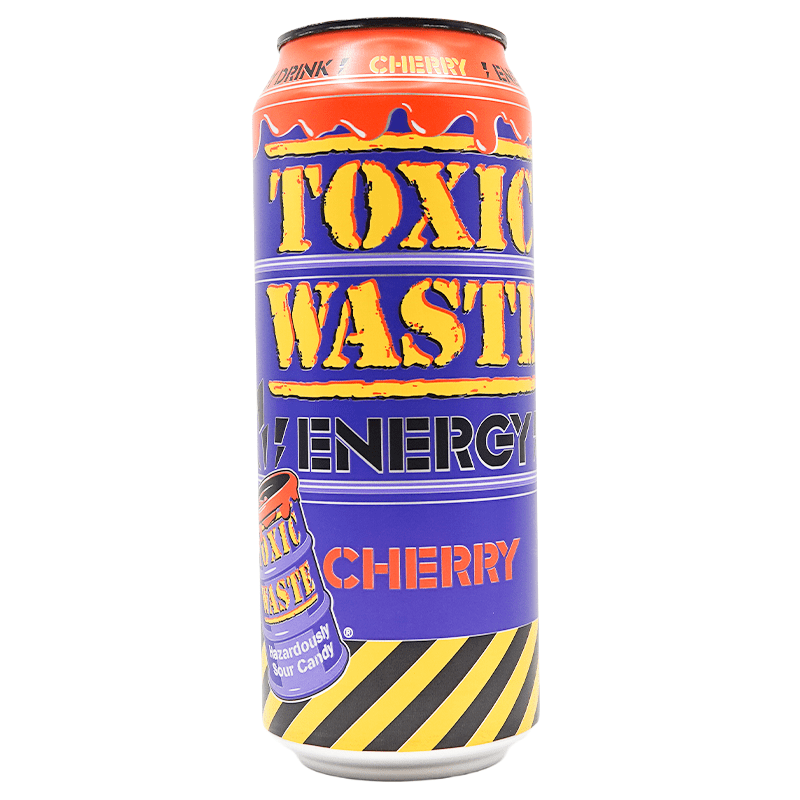 Toxic Waste: Energy Sour Cherry (500ml) - Candywrap.nl