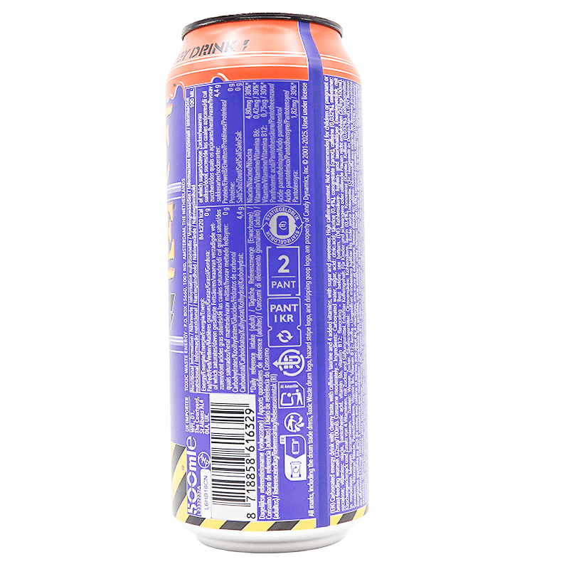 Toxic Waste: Energy Sour Cherry (500ml) - Candywrap.nl