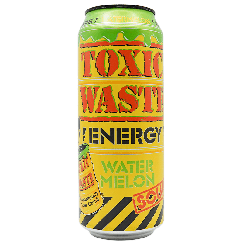 Toxic Waste: Energy Sour Watermelon (500ml) - Candywrap.nl