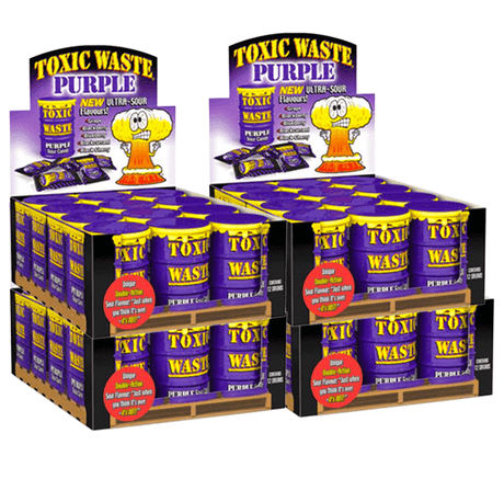 Toxic Waste Purple Sour Candy - Candywrap.nl