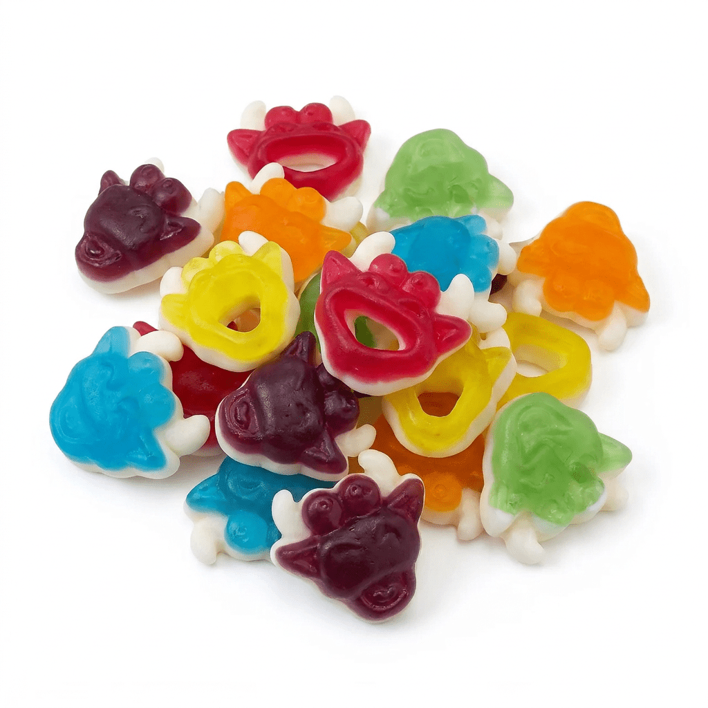 Trolli Milky WOW 1kg voordeelzak Duits chewy melk fruit natuurlijke kleuren snoep